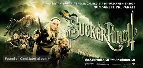 Sucker Punch - Swiss Movie Poster