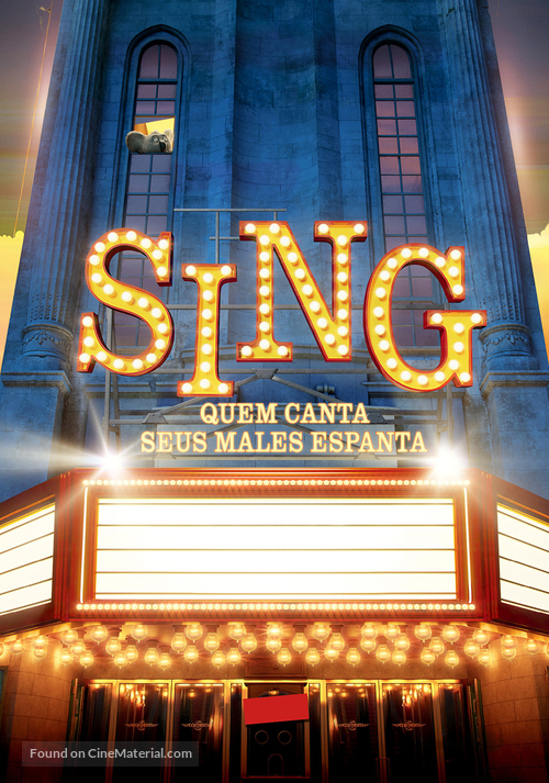 Sing - Brazilian Movie Cover