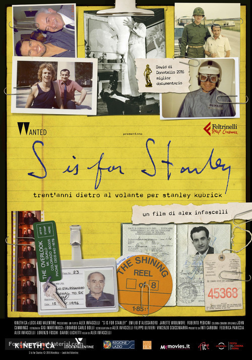 S Is for Stanley - Italian Movie Poster