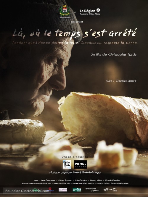 L&agrave;, o&ugrave; le temps s&#039;est arr&ecirc;t&eacute; - French Movie Poster