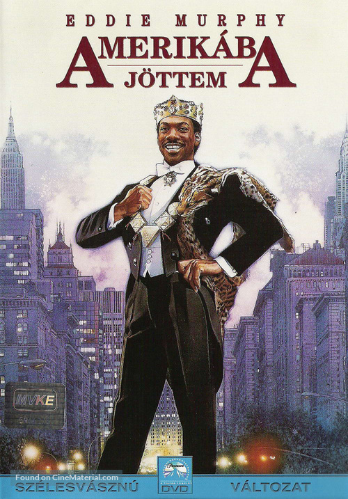 Coming To America - Hungarian Movie Cover