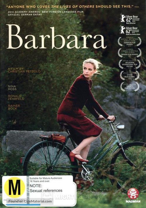 Barbara - New Zealand DVD movie cover