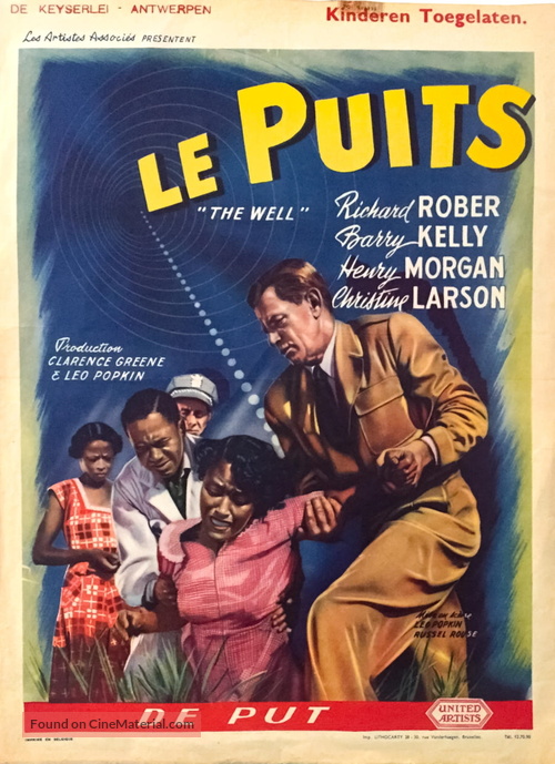 The Well - Belgian Movie Poster