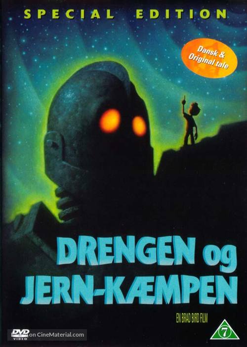 The Iron Giant - Danish DVD movie cover