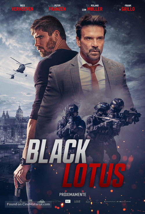 Black Lotus - Spanish Movie Poster