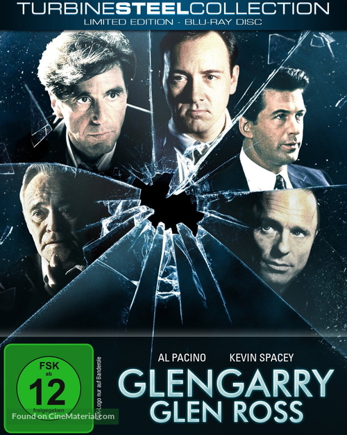 Glengarry Glen Ross - German Blu-Ray movie cover