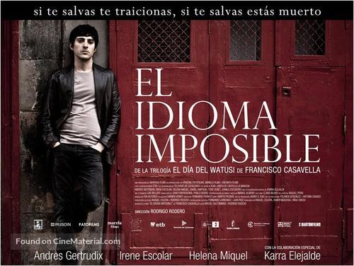 El idioma imposible - Spanish Movie Poster