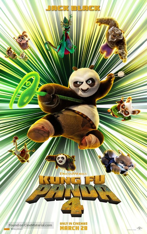 Kung Fu Panda 4 - Australian Movie Poster