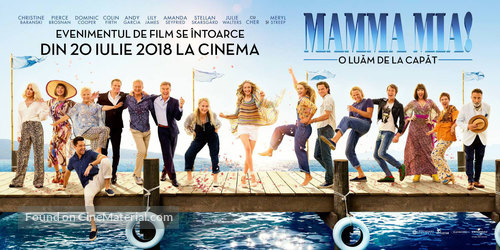 Mamma Mia! Here We Go Again - Romanian Movie Poster