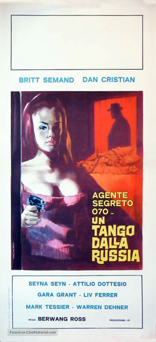 Un tango dalla Russia - Italian Movie Poster