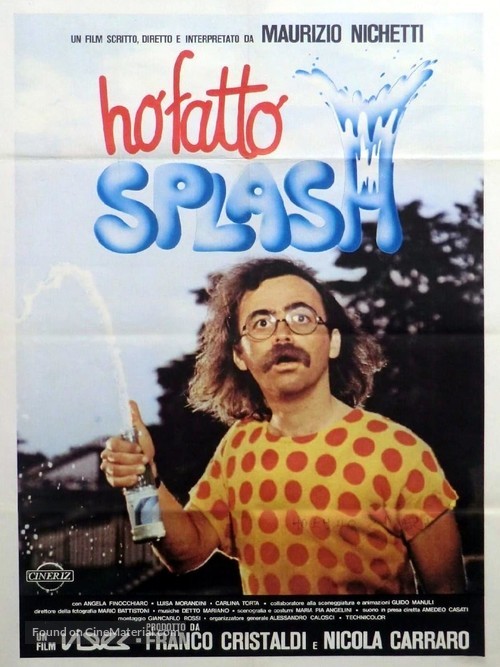 Ho fatto splash - Italian Movie Poster