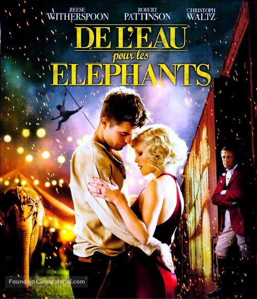 Water for Elephants - French Blu-Ray movie cover