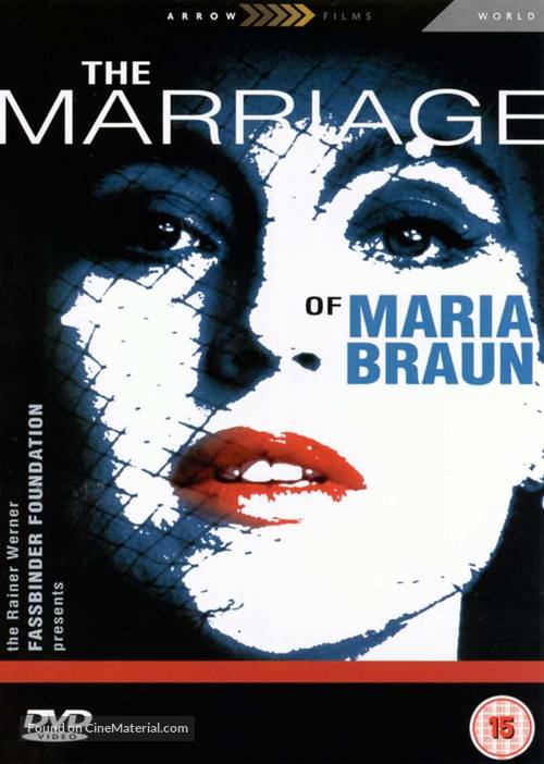 Die ehe der Maria Braun - British DVD movie cover