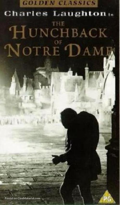The Hunchback of Notre Dame - British VHS movie cover