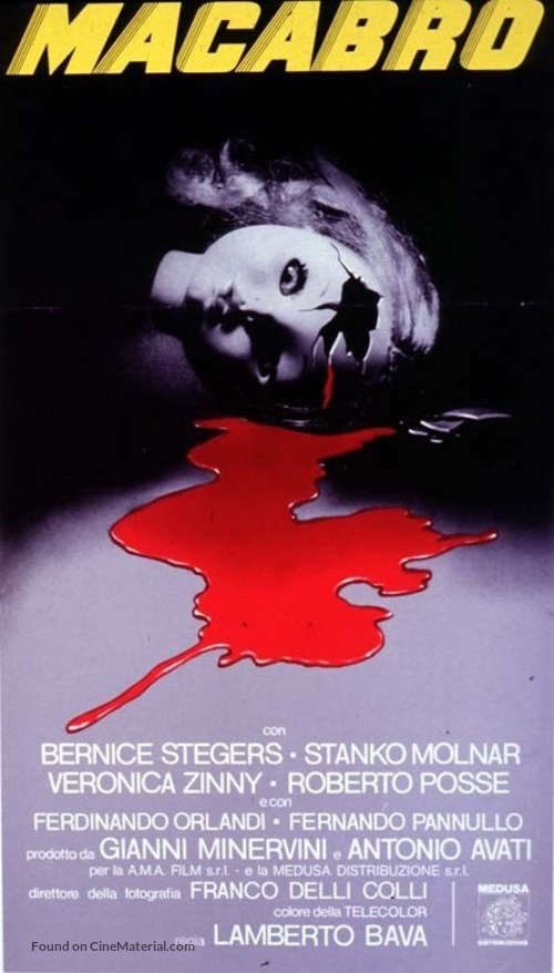 Macabro - Italian Movie Poster
