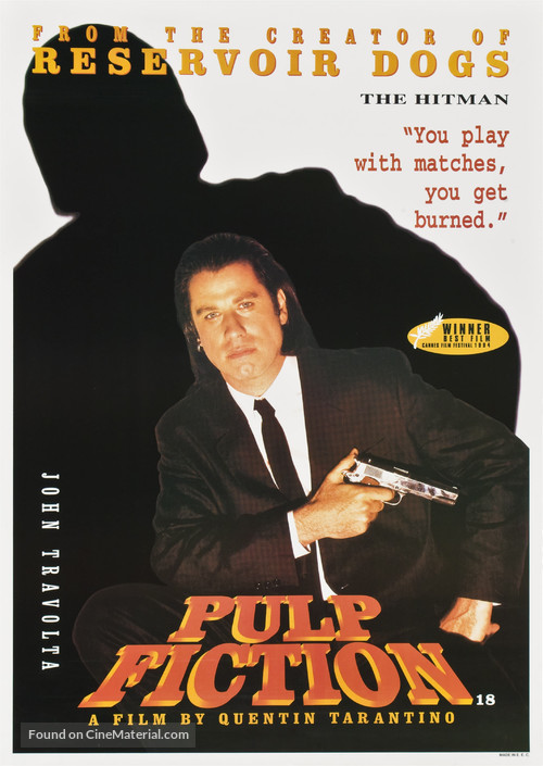 Pulp Fiction - British Movie Poster