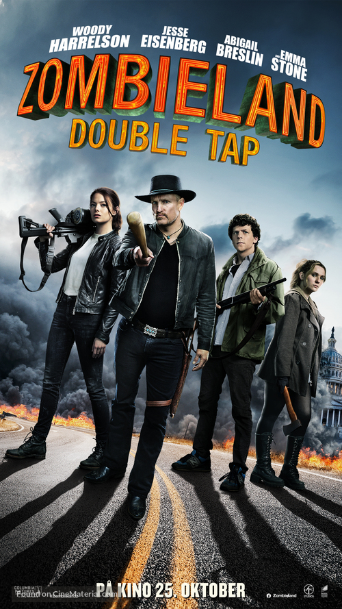 Zombieland: Double Tap - Danish Movie Poster