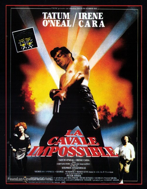 Certain Fury - French Movie Poster