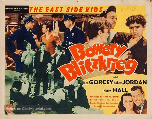 Bowery Blitzkrieg - Movie Poster