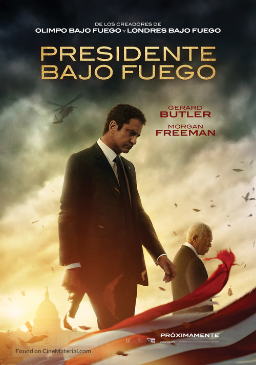 Angel Has Fallen - Chilean Movie Poster