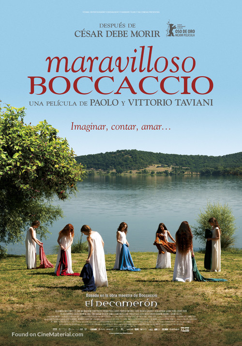 Maraviglioso Boccaccio - Spanish Movie Poster