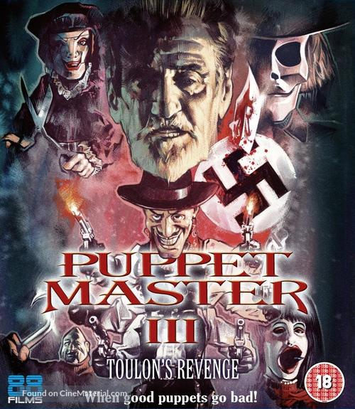 Puppet Master III: Toulon&#039;s Revenge - British Blu-Ray movie cover