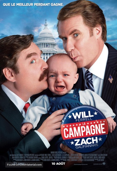 The Campaign - Canadian Movie Poster