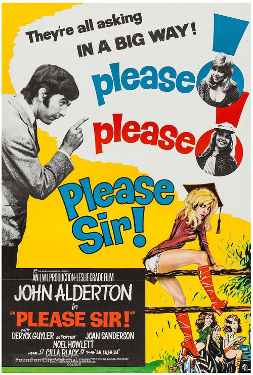 Please Sir! - British Movie Poster