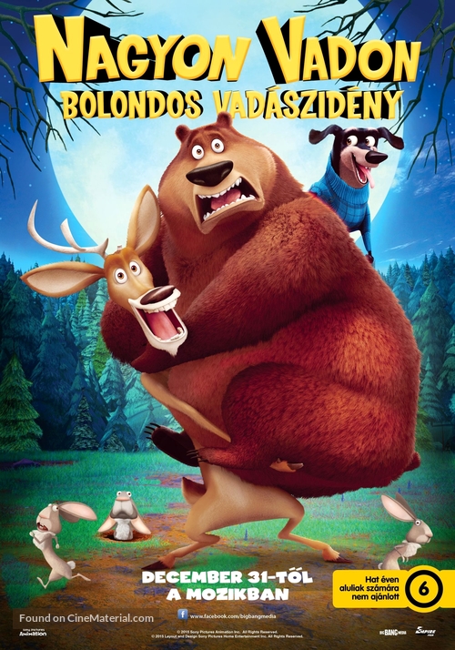 Open Season: Scared Silly - Hungarian Movie Poster