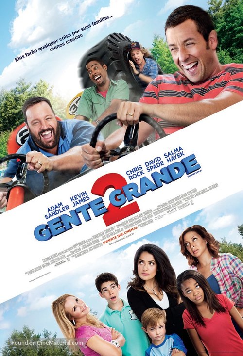 Grown Ups 2 - Brazilian Movie Poster