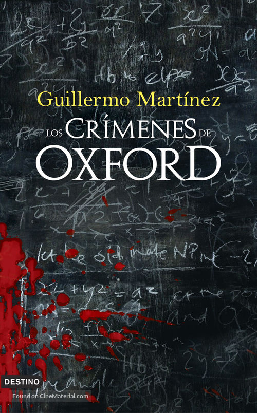 The Oxford Murders - Spanish Movie Cover