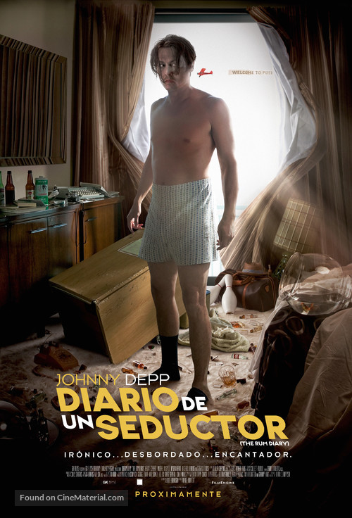 The Rum Diary - Argentinian Movie Poster