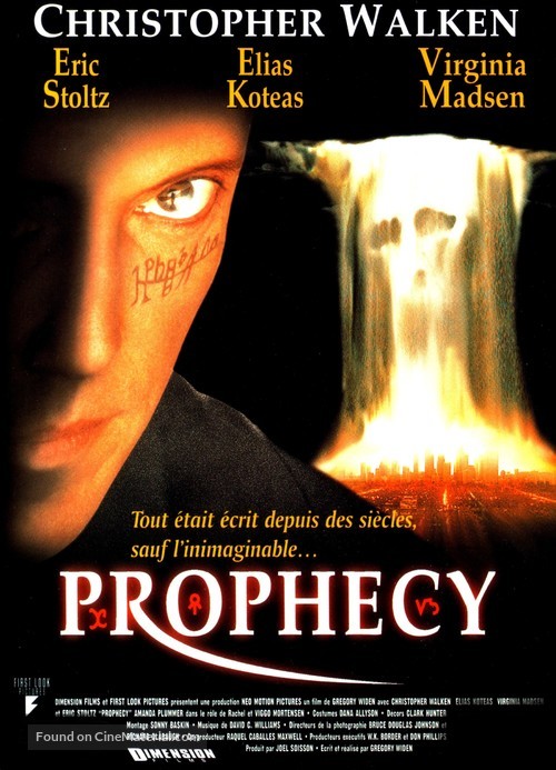 The Prophecy - French DVD movie cover