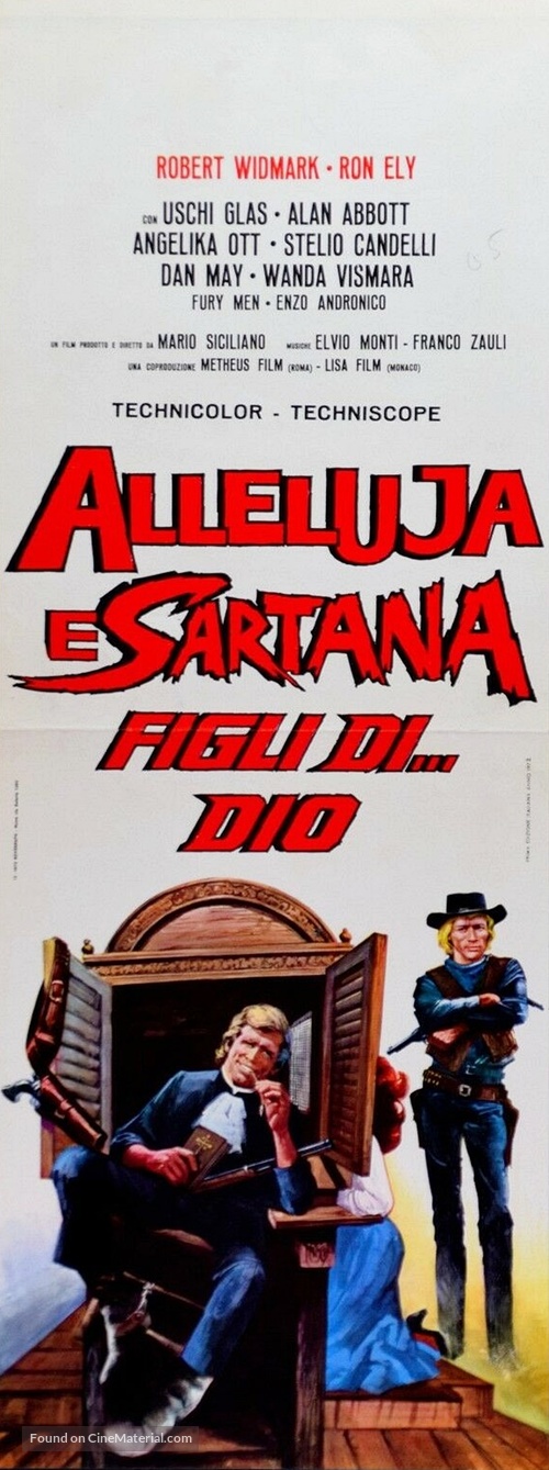 Alleluja e Sartana figli di... Dio - Italian Movie Poster