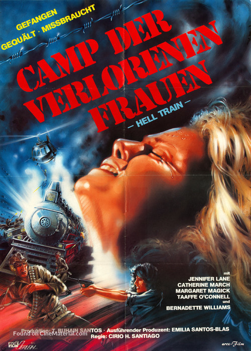 Caged Fury - German Movie Poster