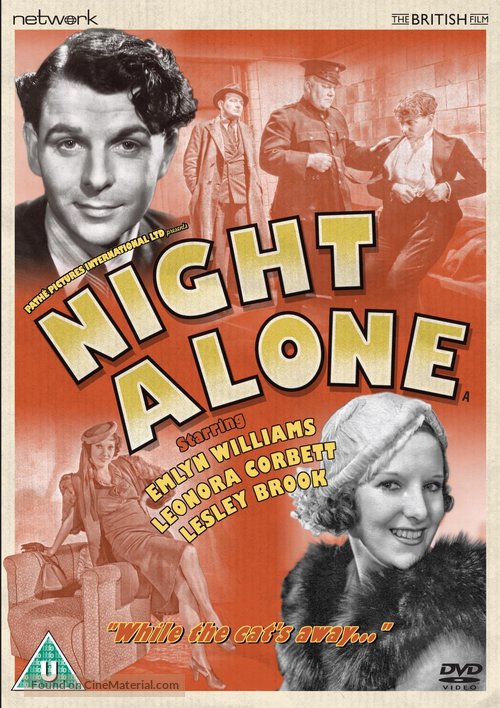 Night Alone - British DVD movie cover