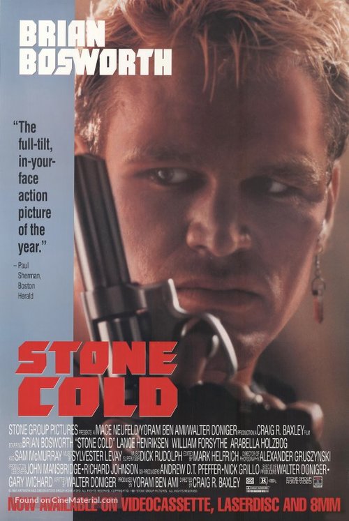 Stone Cold - Video release movie poster
