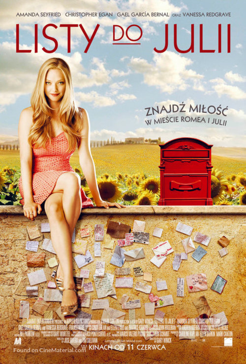 Letters to Juliet - Polish Movie Poster