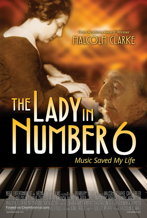 The Lady In Number 6 - Canadian Movie Poster