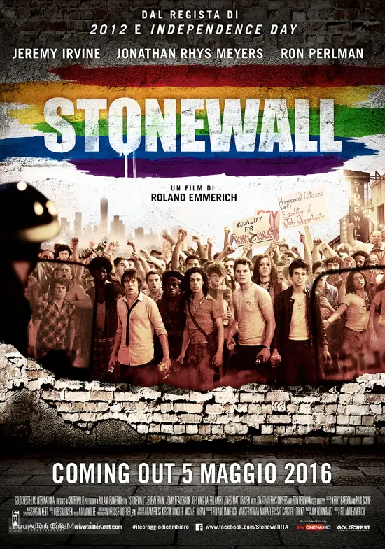 Stonewall - Italian Movie Poster