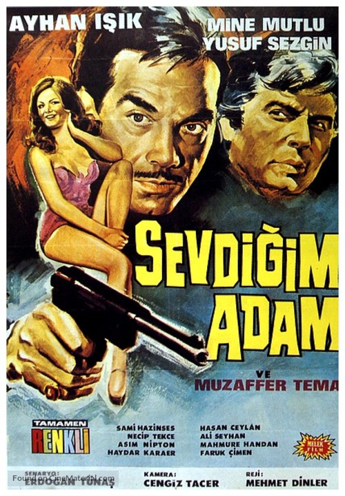 Sevdigim adam - Turkish Movie Poster