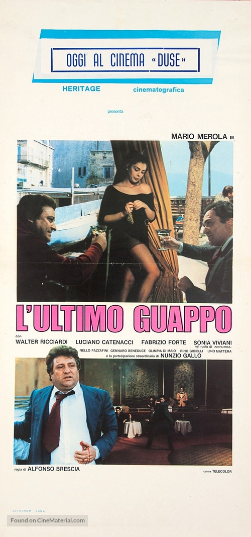 L&#039;ultimo guappo - Italian Movie Poster