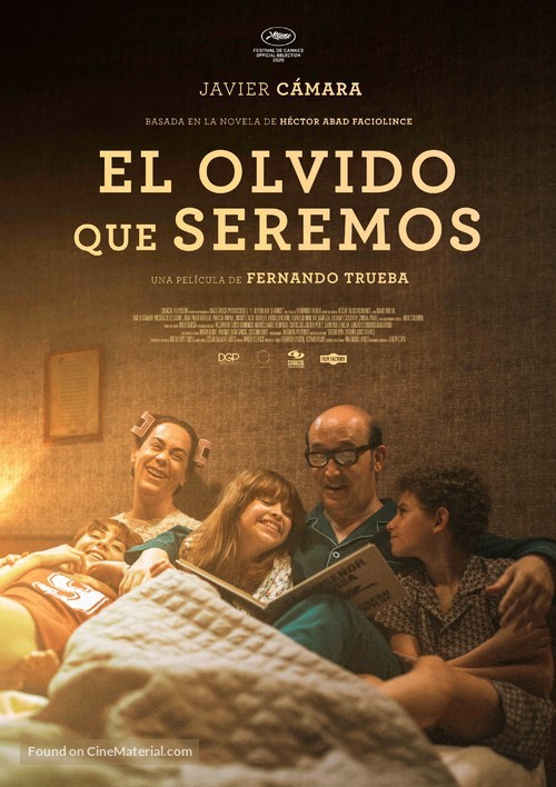 El olvido que seremos - Colombian Movie Poster