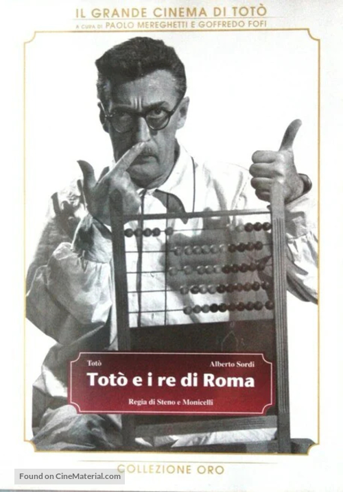 Tot&ograve; e i re di Roma - Italian Movie Cover