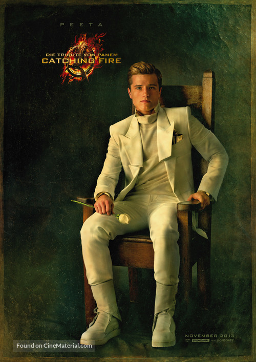 The Hunger Games: Catching Fire - German Movie Poster