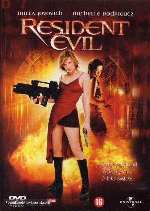 Resident Evil - Dutch DVD movie cover