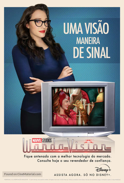 &quot;WandaVision&quot; - Brazilian Movie Poster