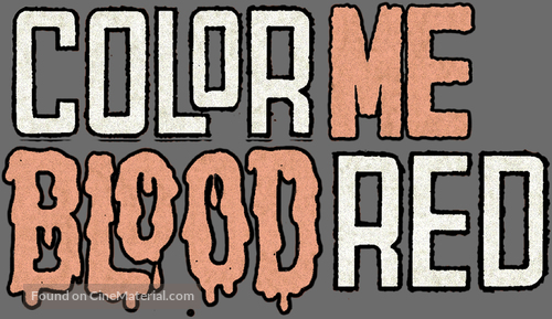 Color Me Blood Red - Logo