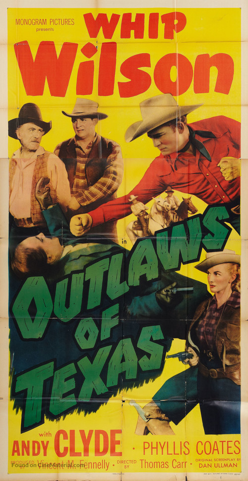 Outlaws of Texas - Movie Poster