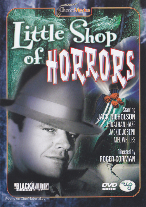 The Little Shop of Horrors - Belgian DVD movie cover
